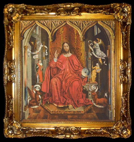 framed  Fernando Gallego Segnender Christus, ta009-2